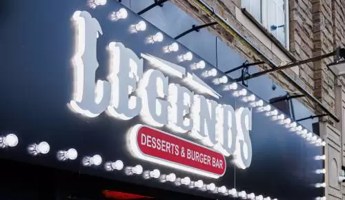 Legends Desserts and Burger Bar
